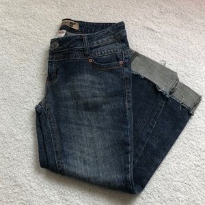 Freestyle Revolution 24” Low rise & cropped jeans, size 9